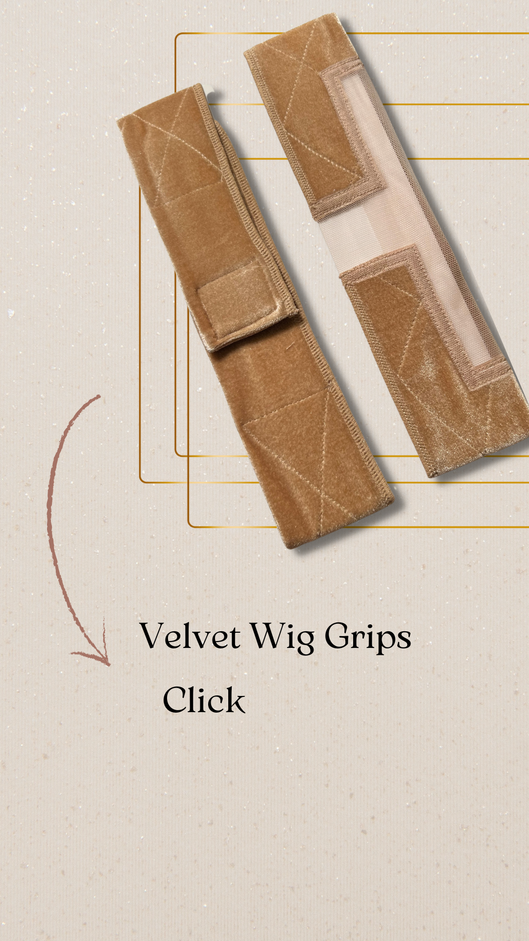Velvet Wig Grip.
